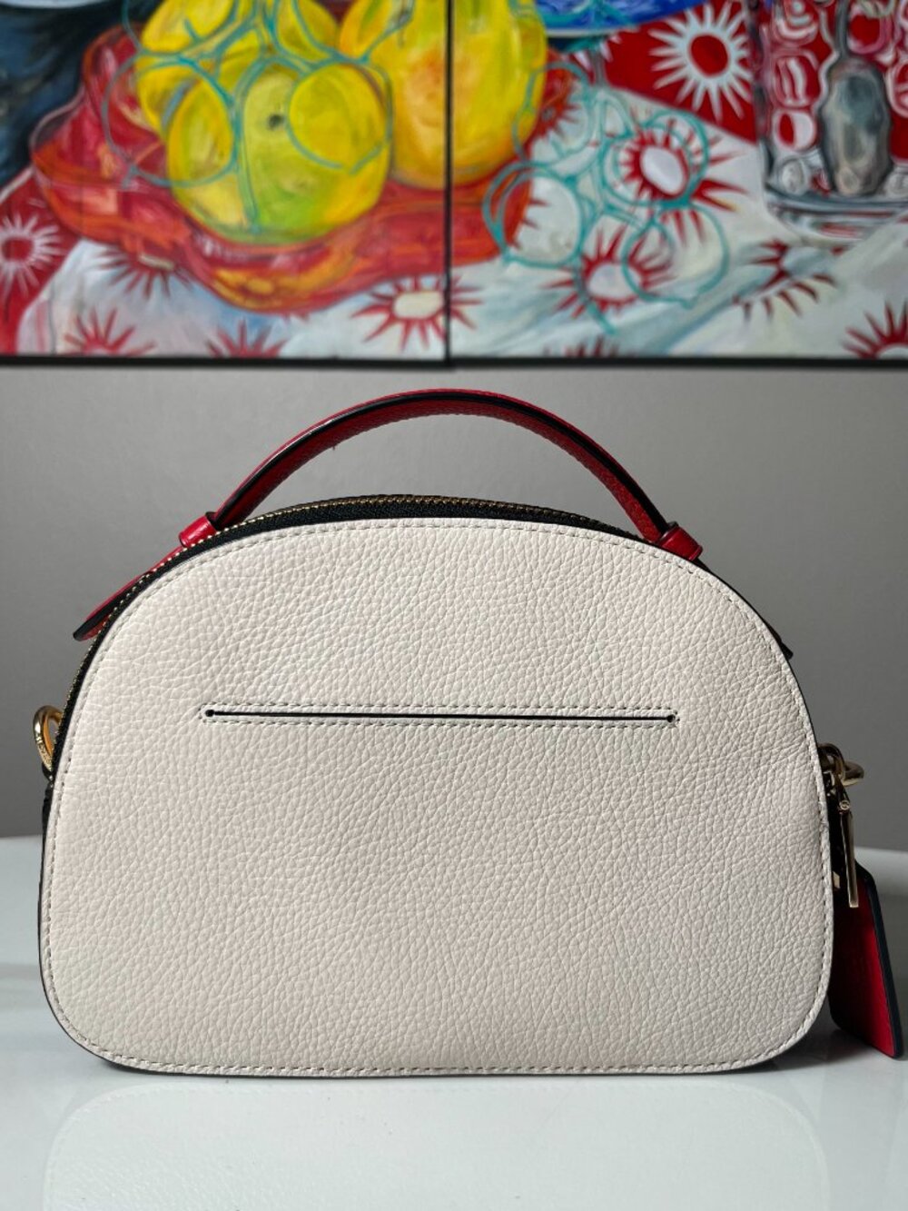 Coach Disney x Keith Haring Mickey Mouse Serena Satchel Crossbody C6976 NWOT - Picture 3 of 16